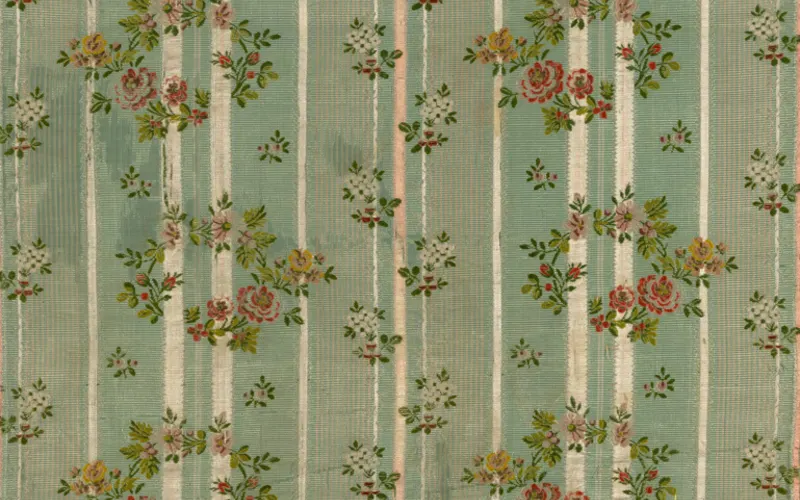 Artwork: Panel (Dress Fabric) (1775/1800) · Art Institute of Chicago, CC0