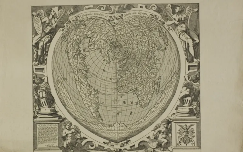 Artwork: Map of the World, John Paul Cimerlin (1889) · Art Institute of Chicago, CC0