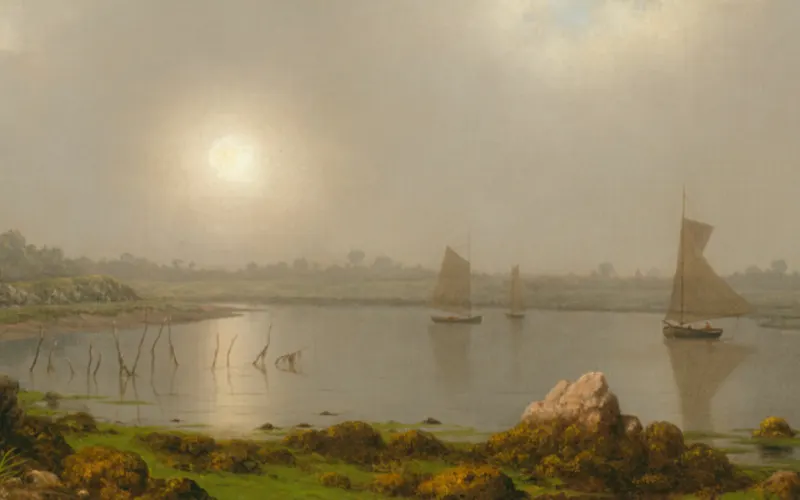 Artwork: York Harbor, Coast of Maine, Martin Johnson Heade (1877) · Art Institute of Chicago, CC0